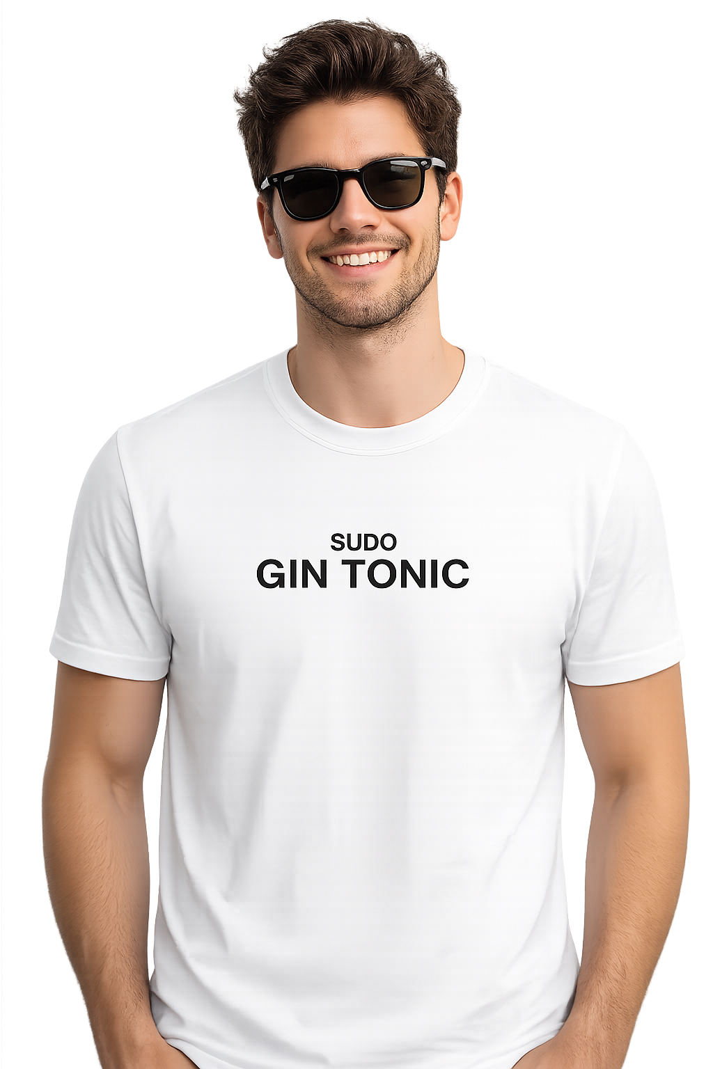 T-shirt Girocollo Classica Unisex | sudo Gin Tonic