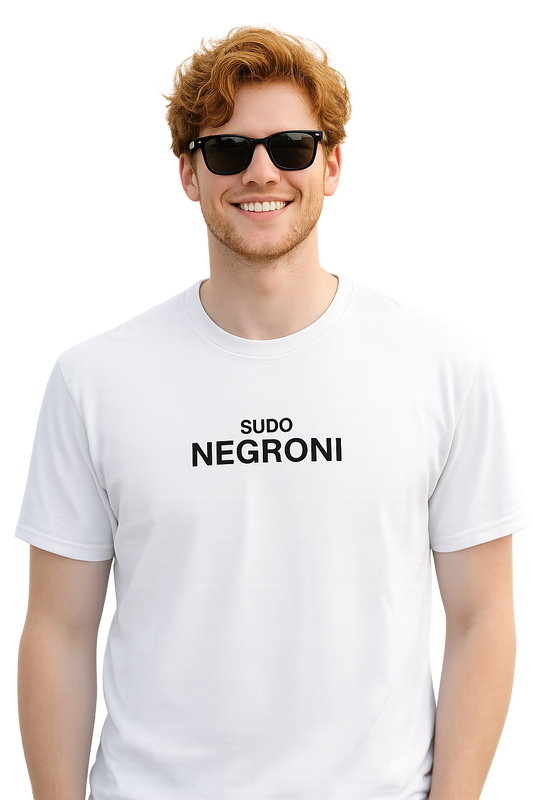 T-shirt Girocollo Classica Unisex | sudo Negroni